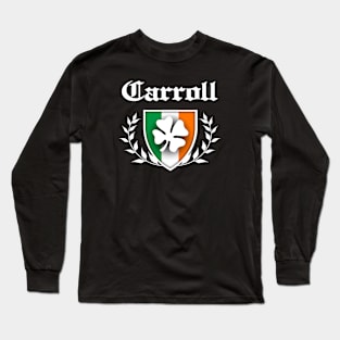 Carroll Shamrock Crest Long Sleeve T-Shirt